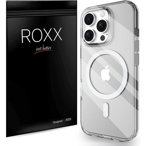 ROXX Clear Case Hülle | iPhone 16 Pro | Mit MagSafe