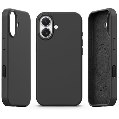 ROXX Silikon Hülle | iPhone 17 | Mit Kameraknopf | Mit MagSafe