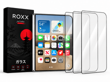 ROXX NEO Japanisches 9H 3D Panzerglas (3 Stück) | iPhone Duo