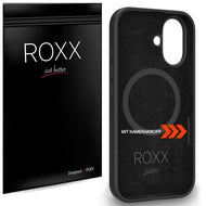 ROXX Silikon Hülle | iPhone 16 | Mit Kameraknopf | Mit MagSafe