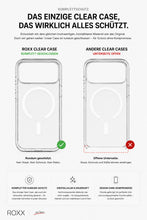 ROXX Clear Case Hülle | iPhone 18 Pro | Mit Kameraknopf | Mit MagSafe