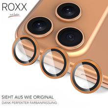 ROXX Japanischer 9H Kameraschutz | Cosmic Orange | iPhone 17 Pro & 17 Pro Max
