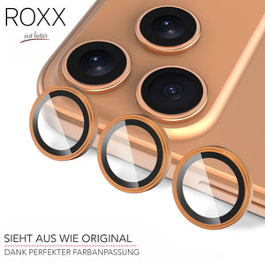 ROXX Japanischer 9H Kameraschutz | Cosmic Orange | iPhone 17 Pro & 17 Pro Max