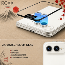 ROXX Japanischer 9H Kameraschutz | Weiß (Sternenweiß) | iPhone Duo