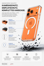 ROXX Clear Case Hülle | iPhone 17 Pro | Mit Kameraknopf | Mit MagSafe