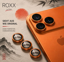 ROXX Japanischer 9H Kameraschutz | Cosmic Orange | iPhone 17 Pro & 17 Pro Max