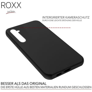 ROXX Samsung Galaxy S23 FE Hard Case Silikon Hülle | Wie das Original nur besser