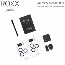 ROXX Japanischer 9H Kameraschutz | Tiefblau | iPhone 17 Pro & 17 Pro Max
