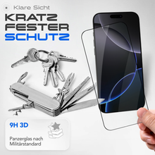 ROXX NEO Japanisches 9H 3D Panzerglas (3 Stück) | Verdeckt nicht das Display | iPhone 17 Air