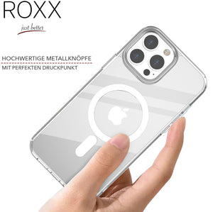 ROXX Clear Case Hülle | iPhone 15 Pro Max | MagSafe