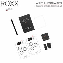 ROXX Japanischer 9H Kameraschutz | Silber | iPhone 17 Pro & 17 Pro Max