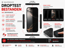 ROXX Japanisches 9H Privacy Panzerglas | 360° Sichtschutz | iPhone 18 Pro | 2 Stück