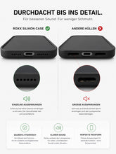 ROXX Silikon Hülle | iPhone 18 Pro | Mit Kameraknopf | Mit MagSafe