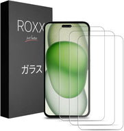 ROXX Japanisches 9H Panzerglas (3 Stück) | iPhone 15 Plus