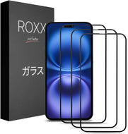 ROXX NEO Japanisches 9H 3D Panzerglas (3 Stück) | Volle Displayabdeckung | iPhone 16 Plus