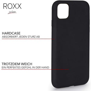 ROXX Apple iPhone 11 Pro Hard Case Silikon Hülle | Wie das Original nur besser