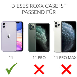 ROXX Apple iPhone 11 Hard Case Silikon Hülle | Wie das Original nur besser
