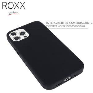ROXX iPhone 13 Pro (6,1 Zoll) Silikon Hard Case Hülle | Wie das Original nur Besser