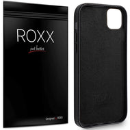 ROXX Hard Case Echt Leder Hülle | Für Apple iPhone 12 Pro Max (6,7 Zoll) | Wie das Original nur Besser