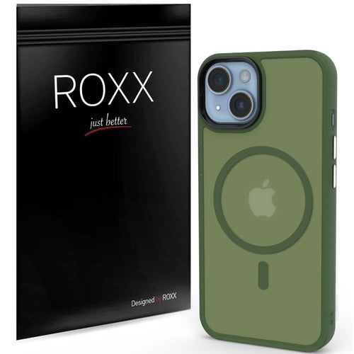 ROXX SHIELD Hülle | iPhone 14 Plus | MagSafe | Navy Green