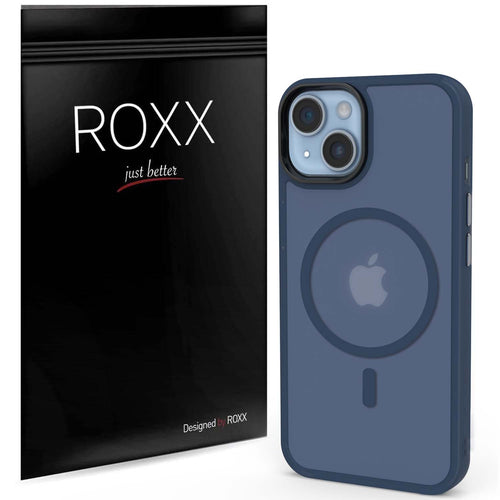 ROXX SHIELD Hülle | iPhone 14 Plus | MagSafe | Navy Blue