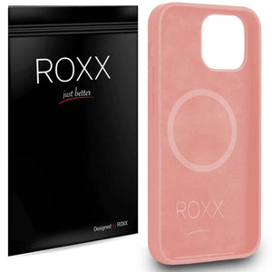 ROXX Silikon Hülle | iPhone 14 | MagSafe | Ro­sé