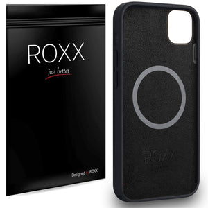 ROXX iPhone 13 (6.1 Zoll) MagSafe Silikon Hard Case Hülle | Wie das Original nur Besser