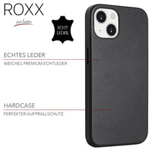 ROXX iPhone 13 Mini (5,4 Zoll) MagSafe Echtleder Hard Case Hülle | Wie das Original nur Besser