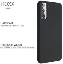 ROXX Samsung Galaxy S21 Plus Hard Case Silikon Hülle | Wie das Original nur besser