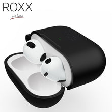 ROXX Apple AirPods 3. Generation Hülle | Silikon Hardcase mit Innenschutz
