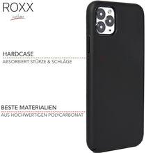 ROXX Apple iPhone 11 Pro Max Slim Case | Hardcase mit Innenschutz & Displayschutz