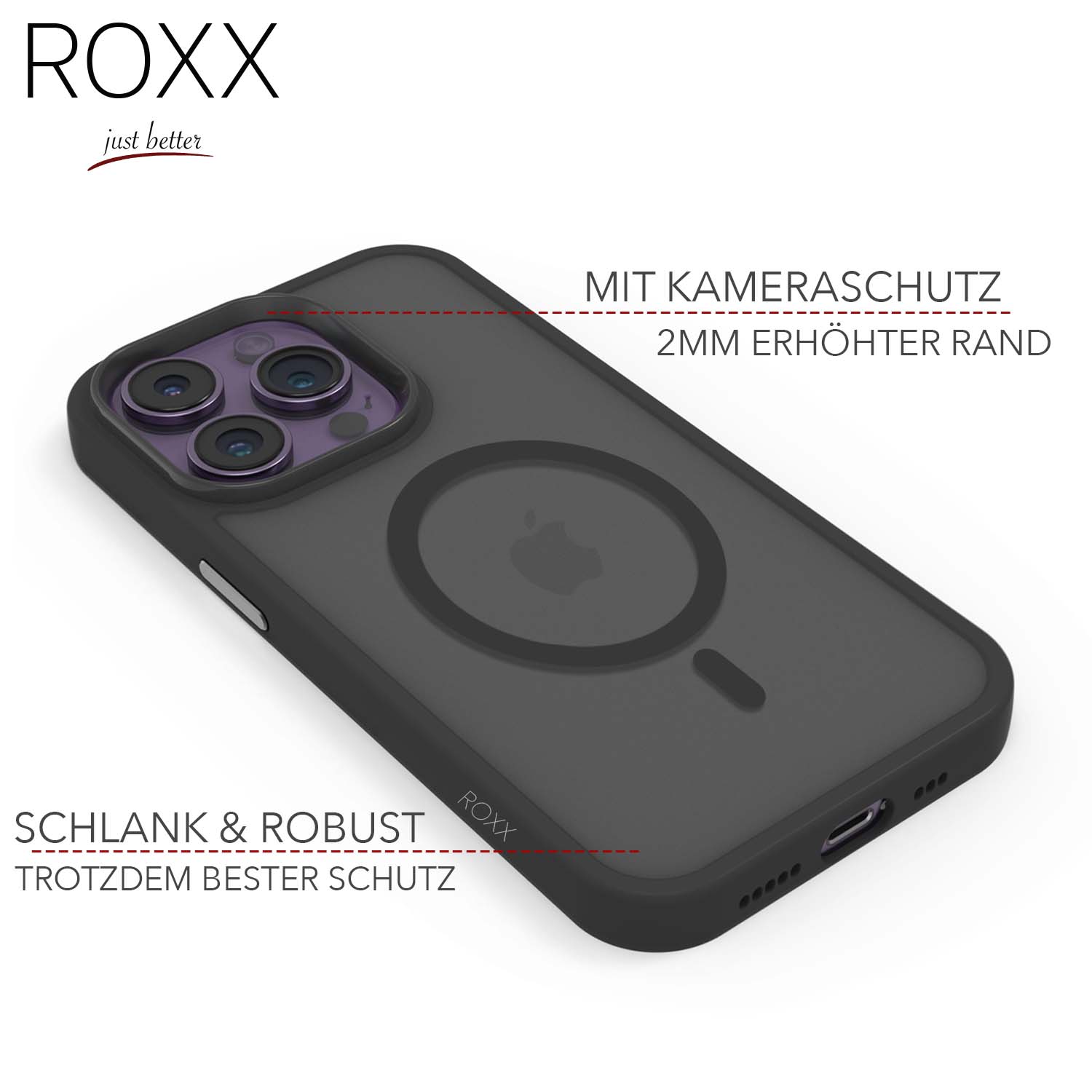Soft Case für Apple iPhone 14 Pro Max – Hülle mit Kameraschutz ▷ hulle24