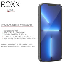 ROXX Japanisches 9H Panzerglas (3 Stück) | iPhone 13 & 13 Pro (6.1 Zoll) | Volle Displayabdeckung