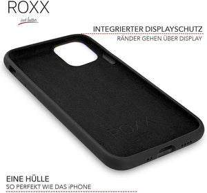 ROXX Apple iPhone 12 Mini (5,4 Zoll) Hard Case Silikon Hülle | Wie das Original nur besser