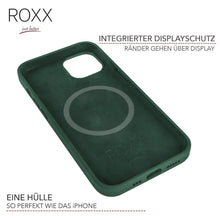 ROXX Silikon Hülle | iPhone 14 Pro | MagSafe | Navy Green