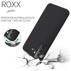 ROXX Samsung Galaxy S22 Hard Case Silikon Hülle | Wie das Original nur besser