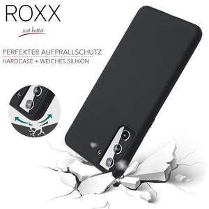 ROXX Samsung Galaxy S21 Plus Hard Case Silikon Hülle | Wie das Original nur besser