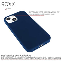 ROXX Silikon Hülle | iPhone 14 | MagSafe | Navy Blue