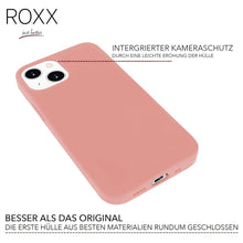 ROXX Silikon Hülle | iPhone 14 | MagSafe | Ro­sé