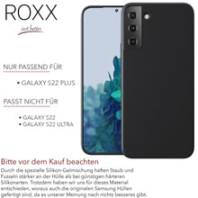 ROXX Samsung Galaxy S22 Plus Hard Case Silikon Hülle | Wie das Original nur besser