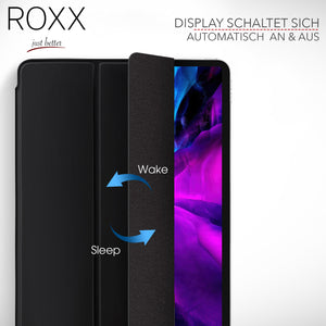 ROXX Apple iPad Pro 12.9 Zoll Hülle | Mit Innenschutz | Magnetisch | Wie das Original