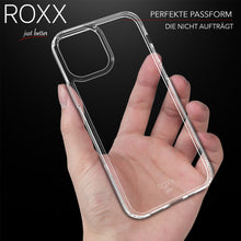 ROXX Apple iPhone 12 Pro Max 6,7 Zoll Antigelb Clear Case Hardcase Hülle | 9H Kratzfeste Glasrückseite