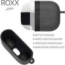 ROXX Apple AirPods 3. Generation Hülle | Silikon Hardcase mit Innenschutz