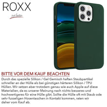 ROXX Silikon Hülle | iPhone 14 Plus | MagSafe | Navy Green