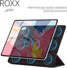 ROXX Apple iPad Mini 8.3 Zoll 6. Generation Hülle | Mit Innenschutz | Magnetisch | Wie das Original