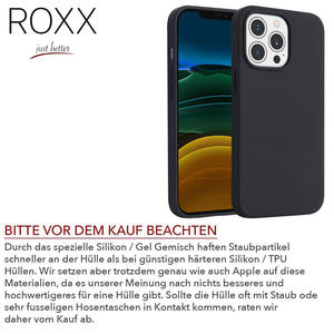 ROXX Silikon Hülle | iPhone 14 Plus | MagSafe | Black