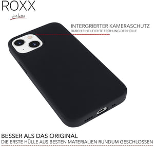 ROXX Silikon Hülle | iPhone 14 | MagSafe | Black