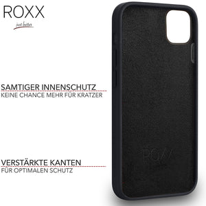 ROXX iPhone 13 (6,1 Zoll) Silikon Hard Case Hülle | Wie das Original nur Besser