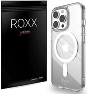 ROXX iPhone 13 Pro (6.1 Zoll) MagSafe Antigelb Clear Case Hardcase Hülle | 9H Kratzfeste Glasrückseite