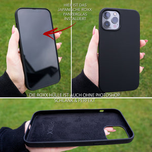 ROXX iPhone 13 Pro Max (6,7 Zoll) Silikon Hard Case Hülle | Wie das Original nur Besser